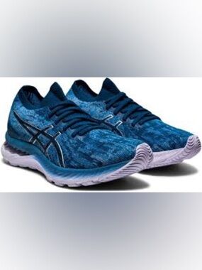 Women’s‎ Asics Ninbus 23 Knit Navy and Blue Knit Running Shoes Size 7.5